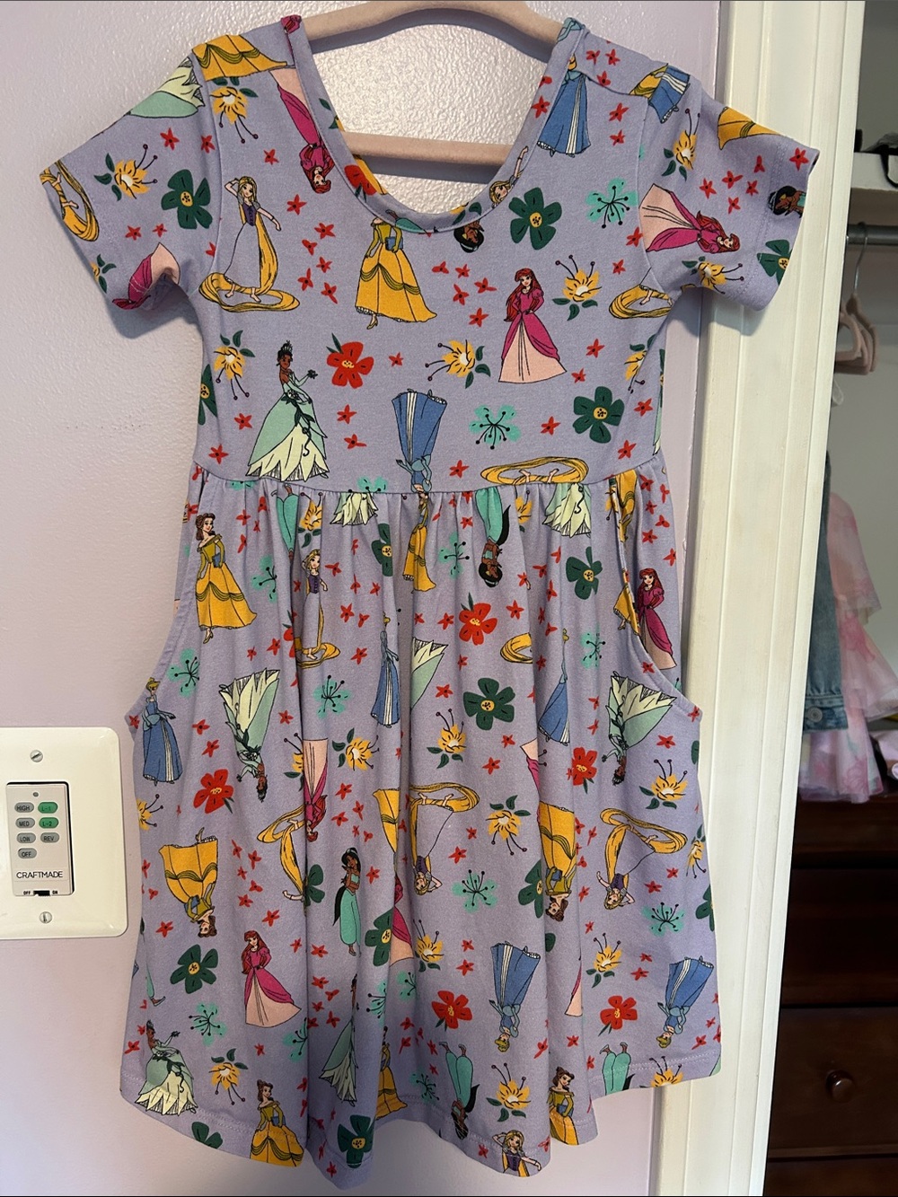 Hanna Andersson Princess Print Dress